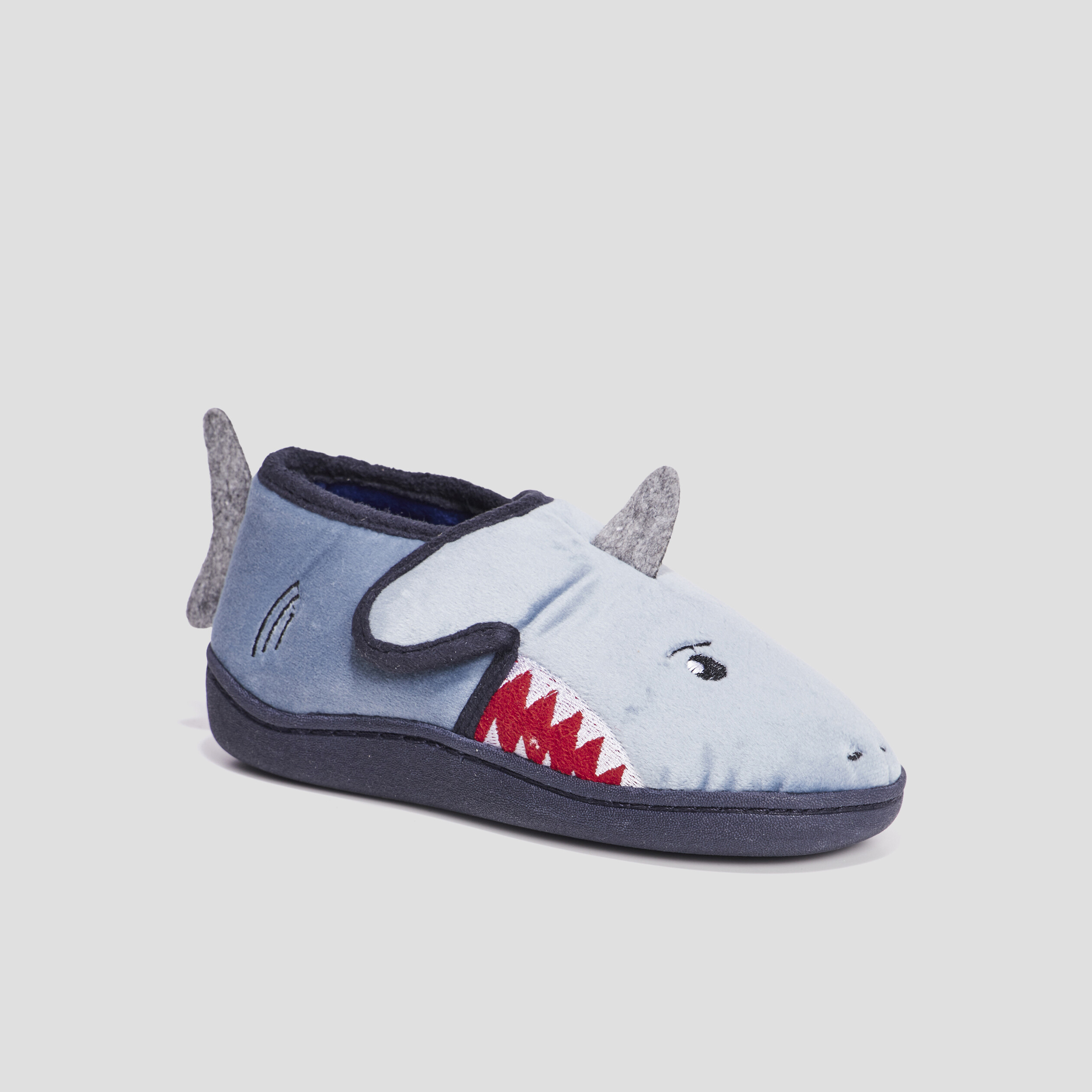 Chaussons sans gêne gris garçon | La Halle