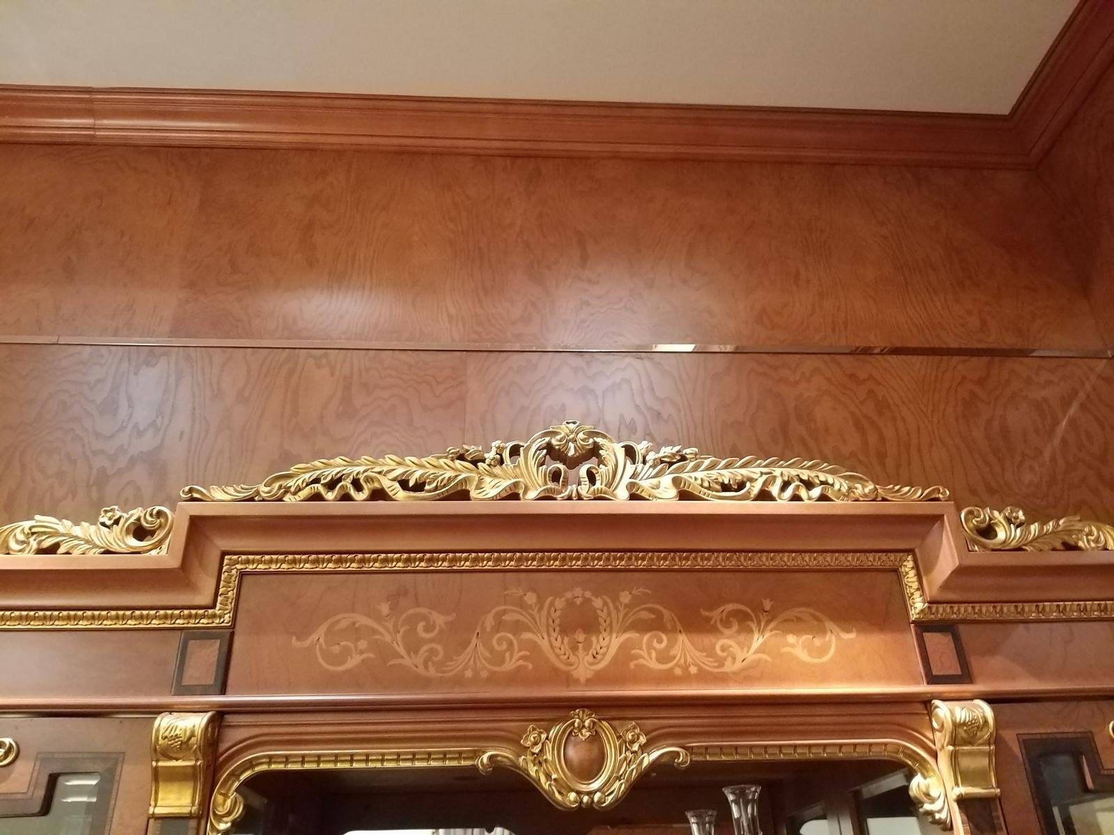 JVmoebel Barschrank Vitrine Bar Schrank Schränke Hausbar Klassische Bar Antik Stil
