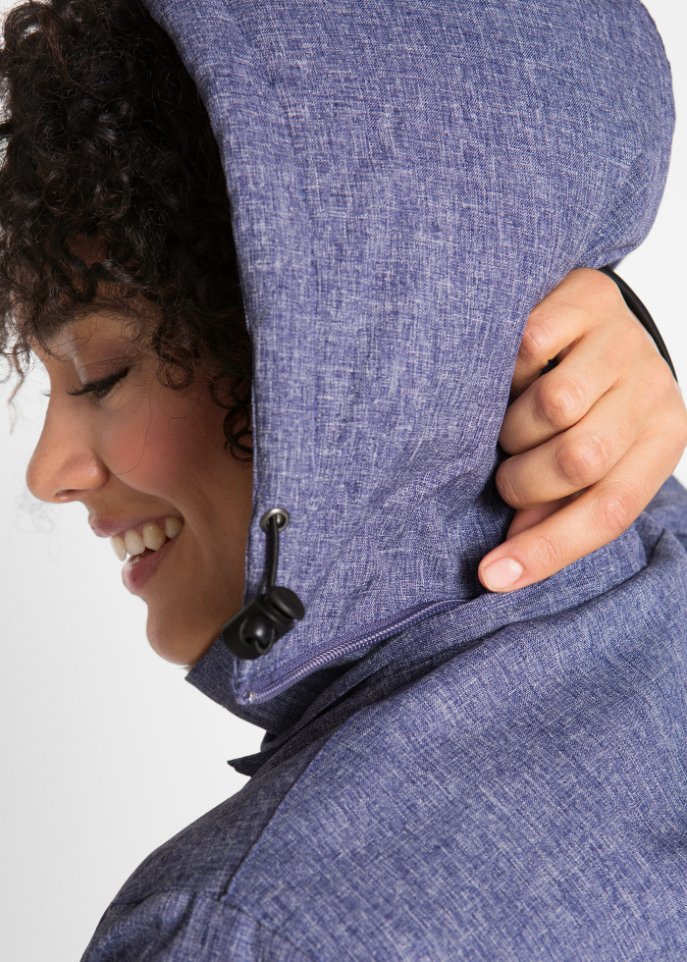 Outdoor-Funktions-Jacke mit Teddyfleece