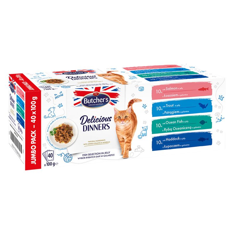 Megapack Butcher's Delicious Dinners 40 x 100 g