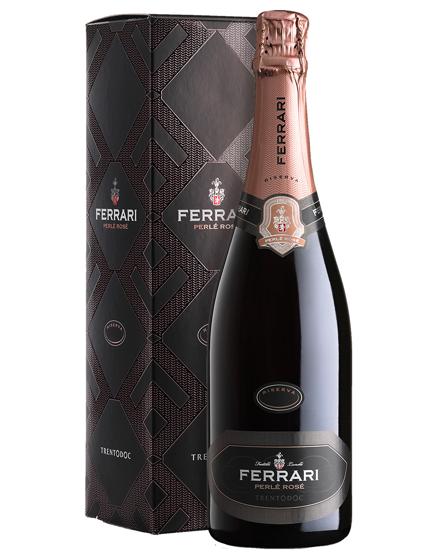 Trento Riserva Brut DOC Perlé Rosé 2017 Ferrari 0,75 ℓ, En Étui