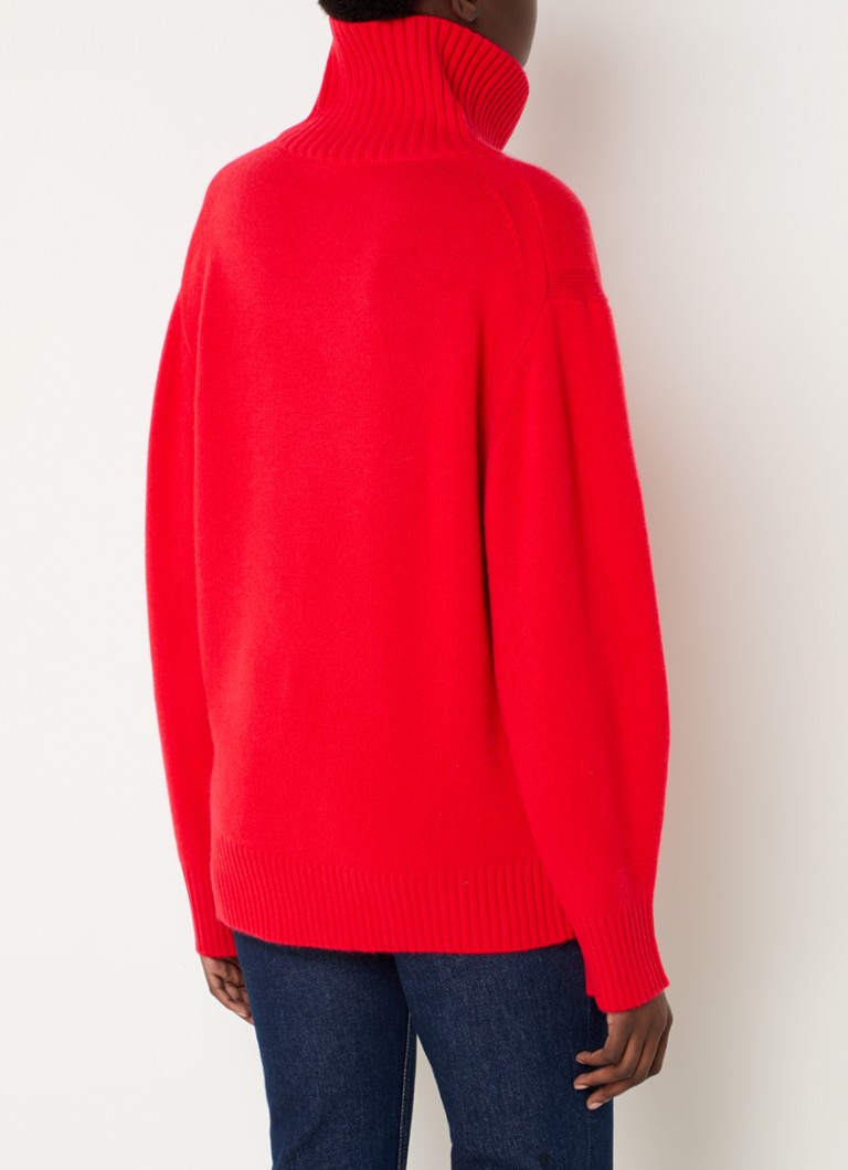 Maglione a collo alto Maje in pregiata maglia di misto cashmere.