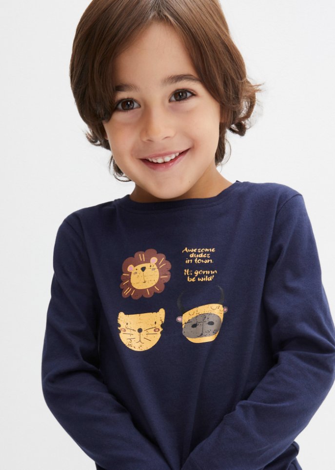 Jungen Langarmshirt
