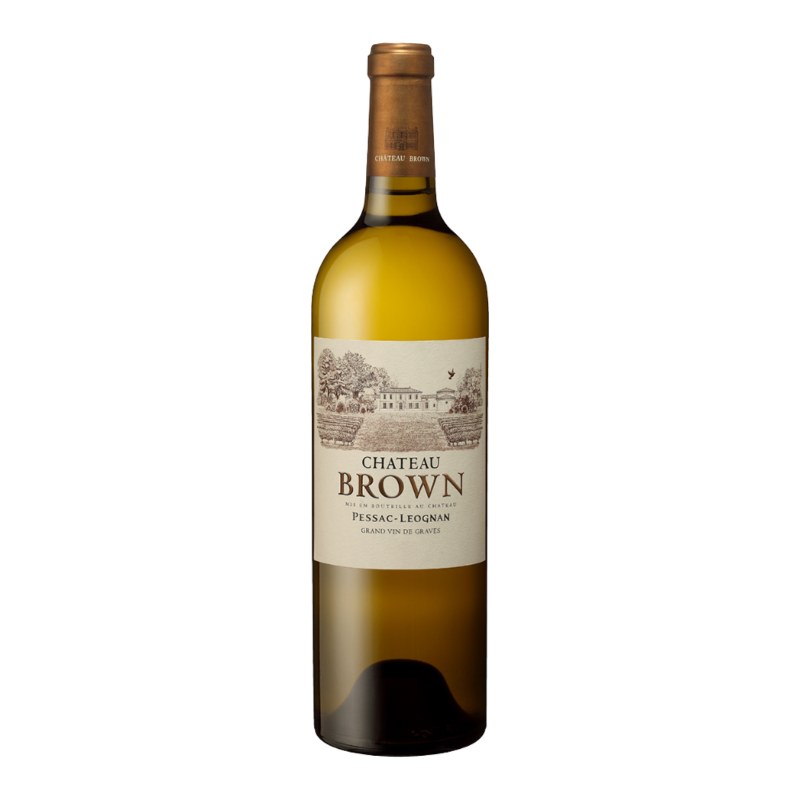 Primeur - Caisse de 6 bout. -  Château Brown blanc 2021 - Pessac-Léognan - Bordeaux - Château Brown (75CL.)