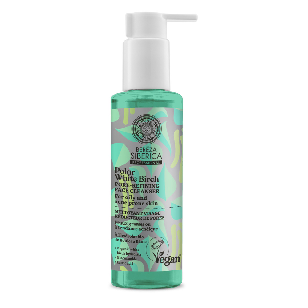 Natura Sibérica Nettoyant Visage Réducteur de Pores Nettoyant Visage
