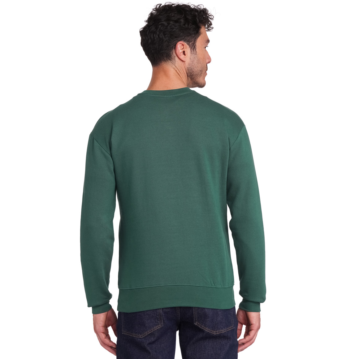Herren Weihnachtssweatshirt dunkelgrün