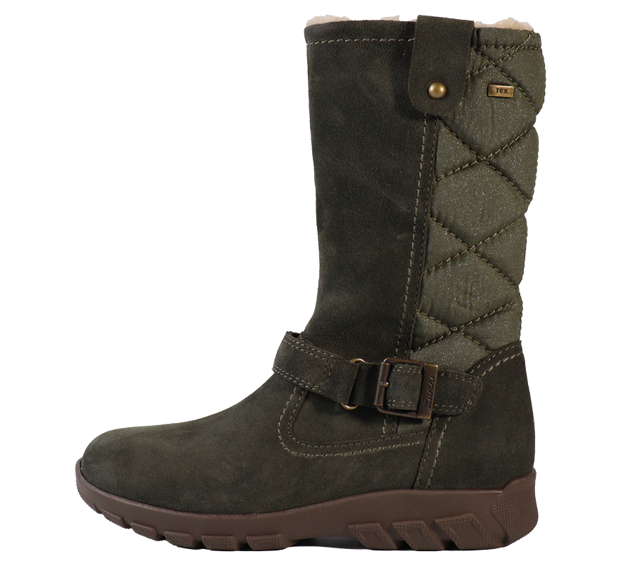 Lurchi Stiefel Chrissi-TEX - dkolive