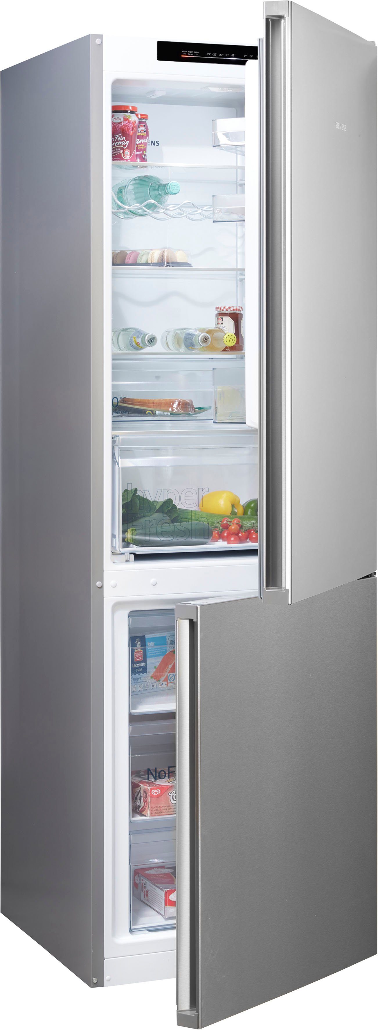 SIEMENS Kühl-/Gefrierkombination iQ300 KG36N2ICF, 186 cm hoch, 60 cm breit