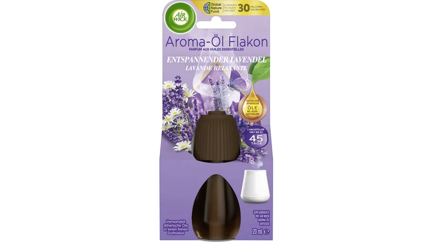 Air Wick Aroma-Öl Flakon Entspannender Lavendel 20ml 20 ml