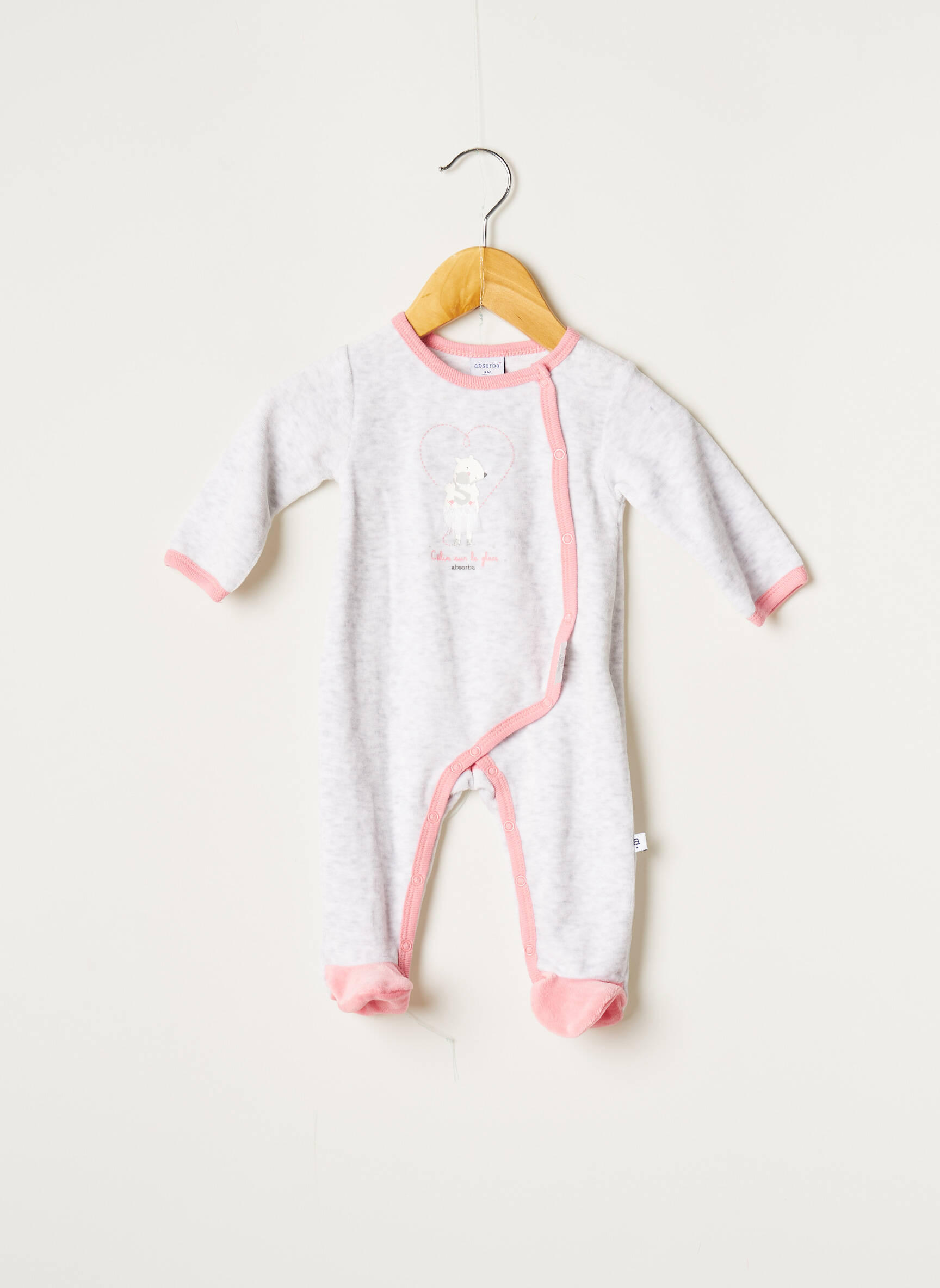 Absorba Dors Bien Fille couleur gris