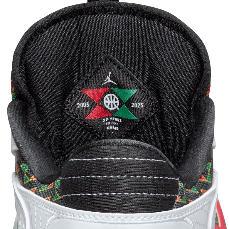 NIKE Air Jordan Luka 2 Quai 54 WHITE/BLACK-UNIVERSITY RED-AMARILLO