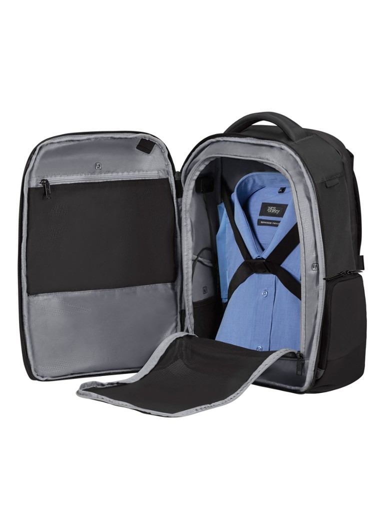 Samsonite Biz2Go -reppu, jossa on 15,6 tuuman kannettavalle tietokoneelle tarkoitettu lokero