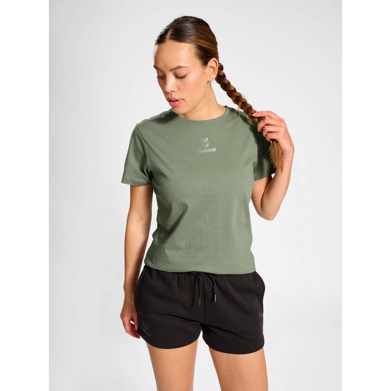 hummel hmlACTIVE CHEVRONS CO TEE S/S WOMAN T-Shirt Damen