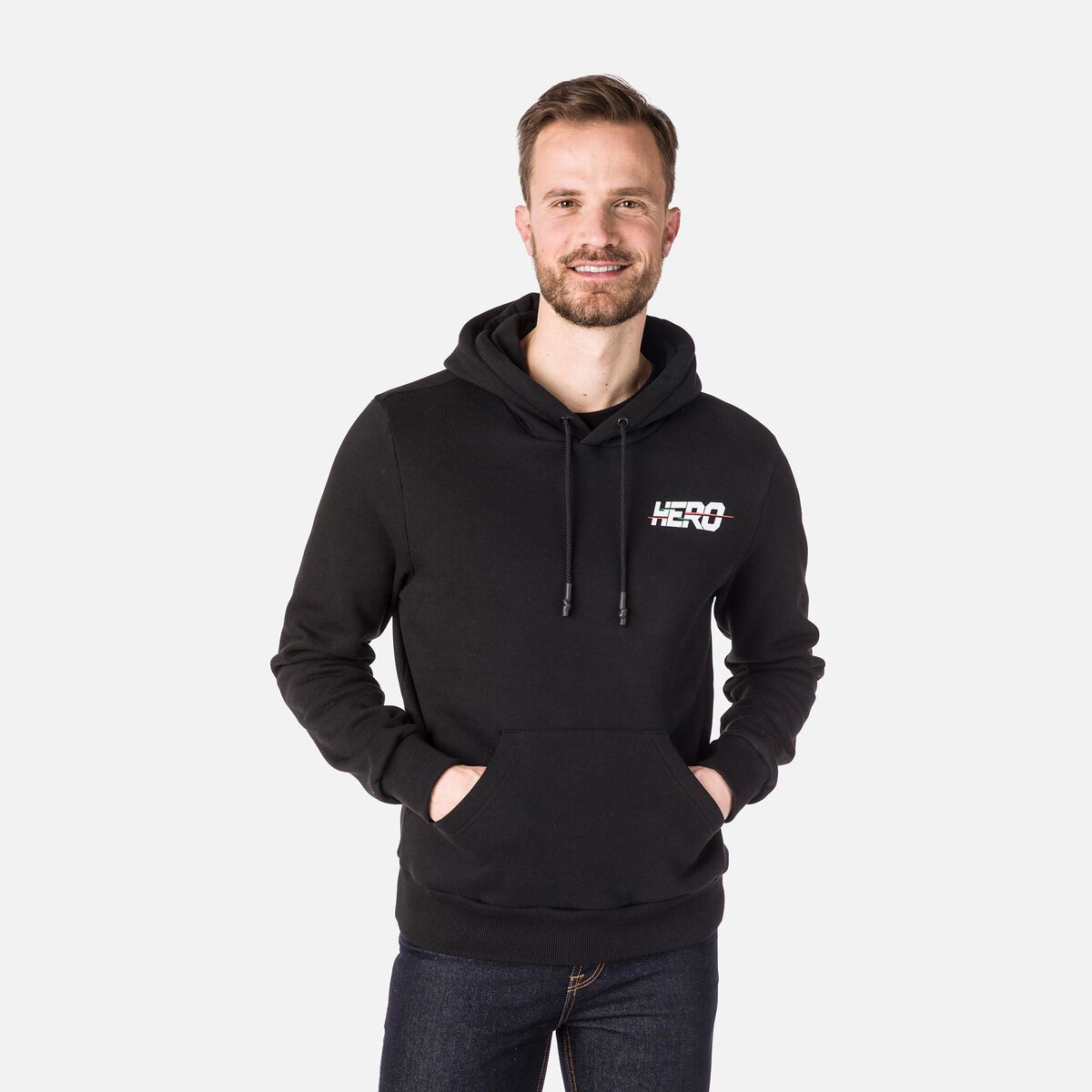 Herrensweatshirt Hero Logo