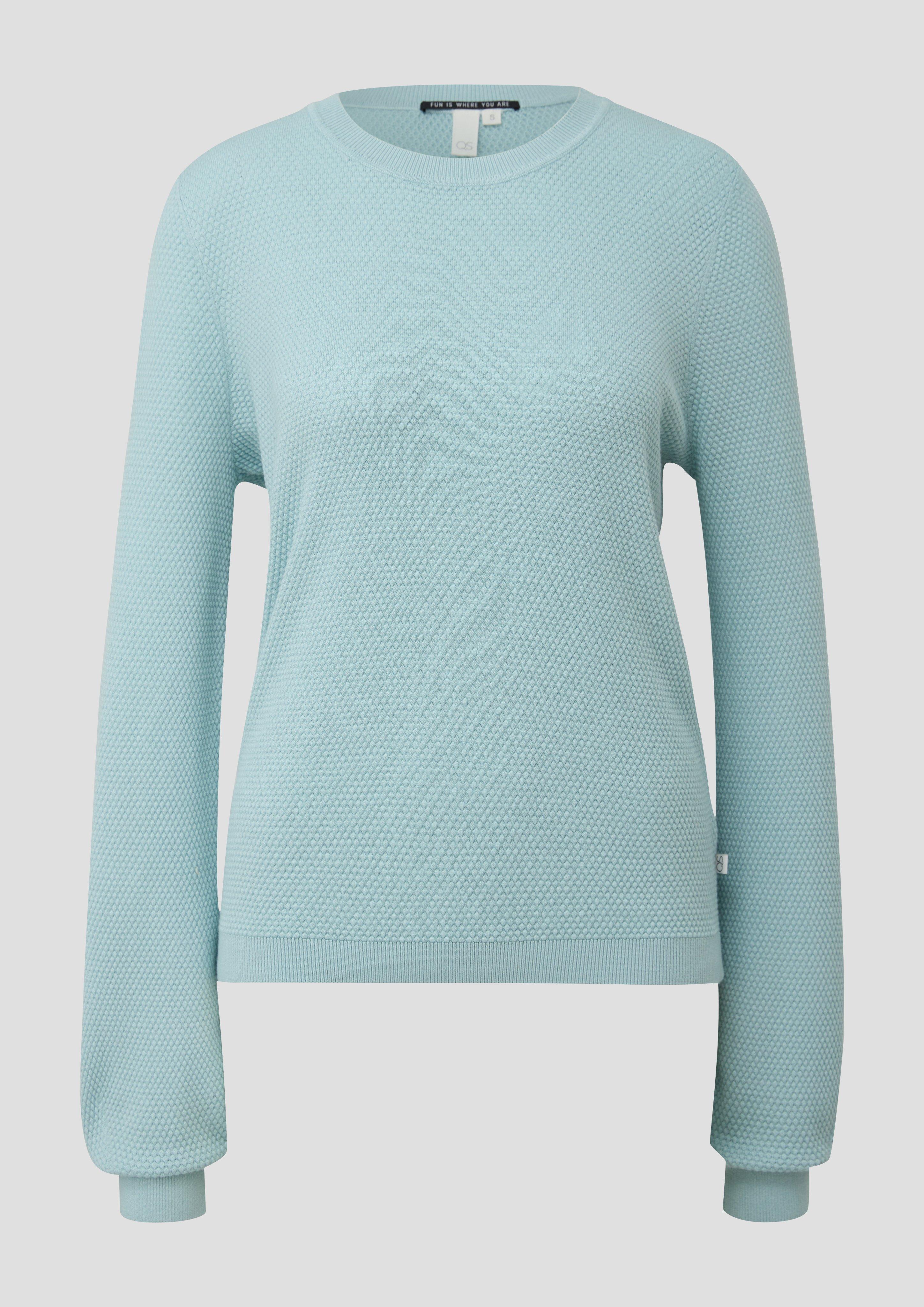 Strickpullover mit Dobby-Struktur  2140704-6103