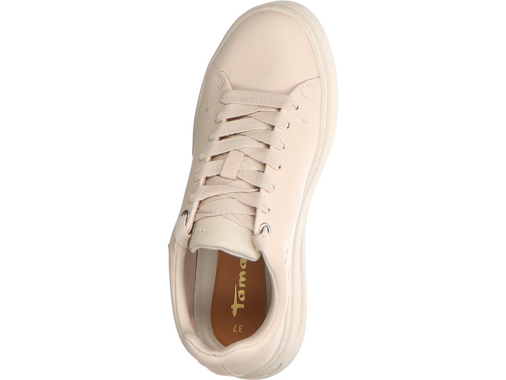 TAMARIS Komfort Schnürer beige 1-1-23700-29