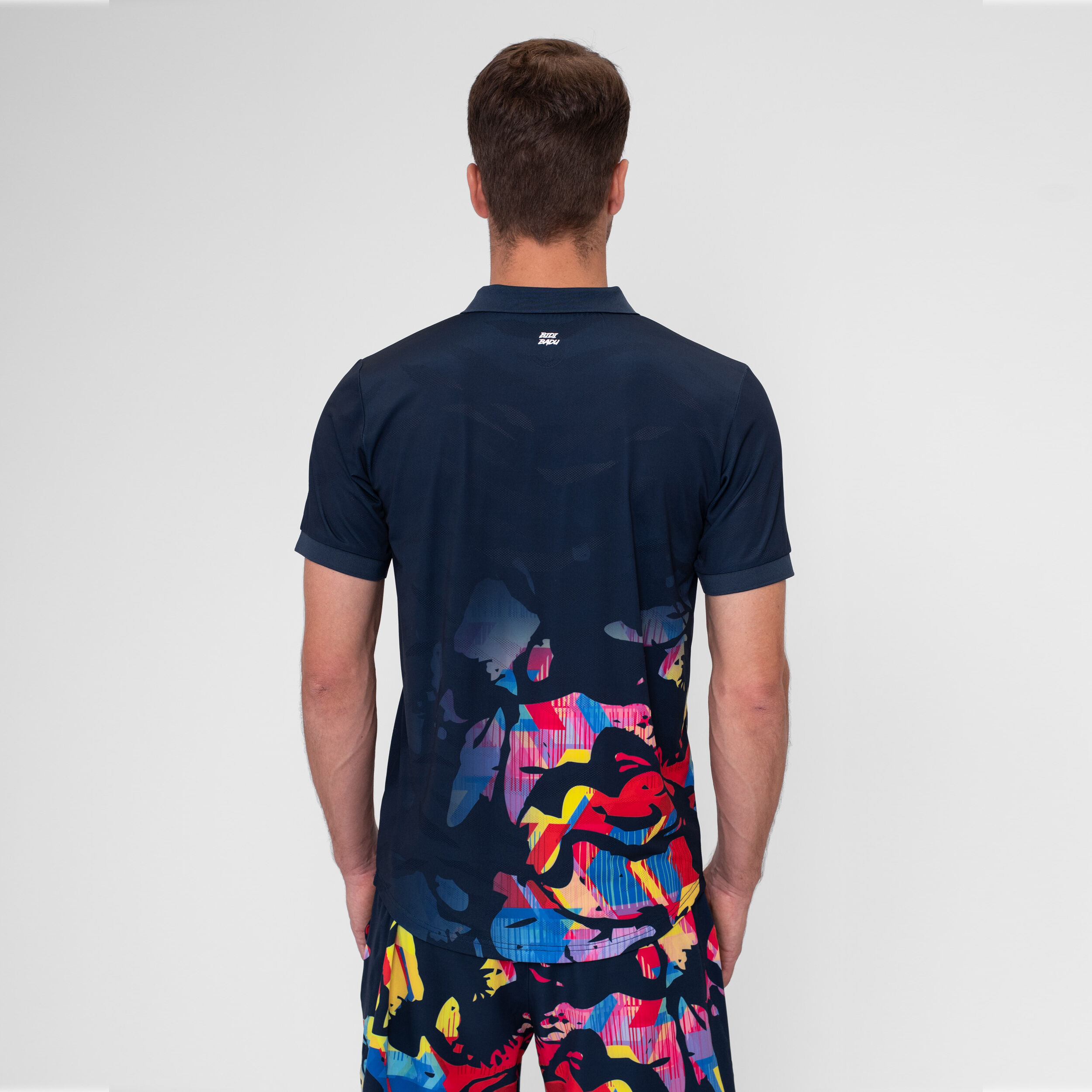 Wild Arts Polo Herren - Dunkelblau, Mehrfarbig