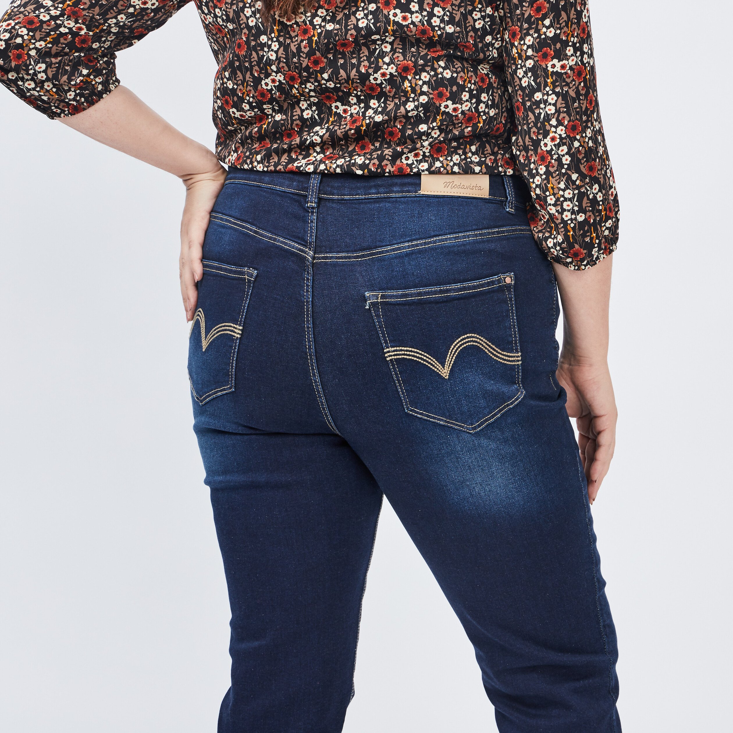 Jeans regular grande taille denim brut femme grande taille | La Halle