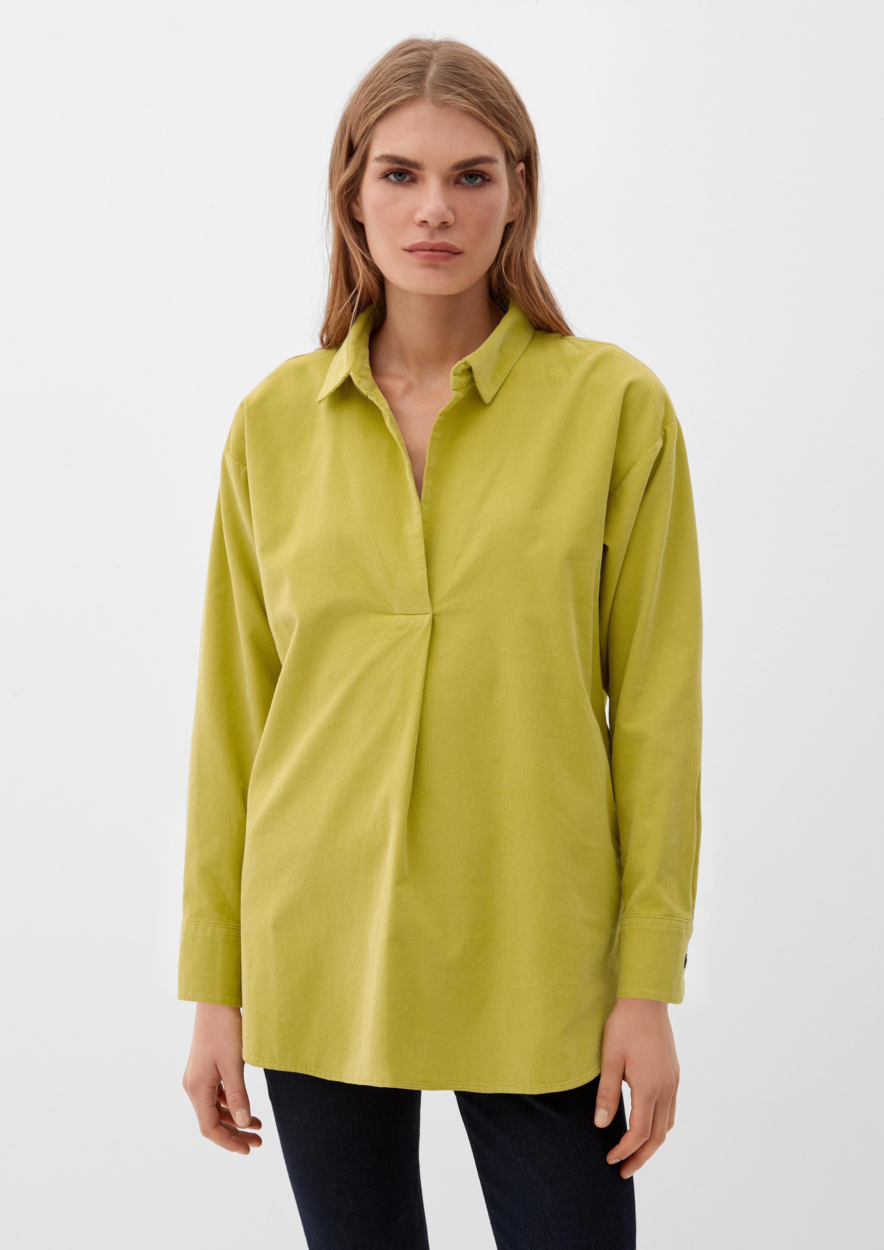 Bluse aus Feincord   2120882-1491