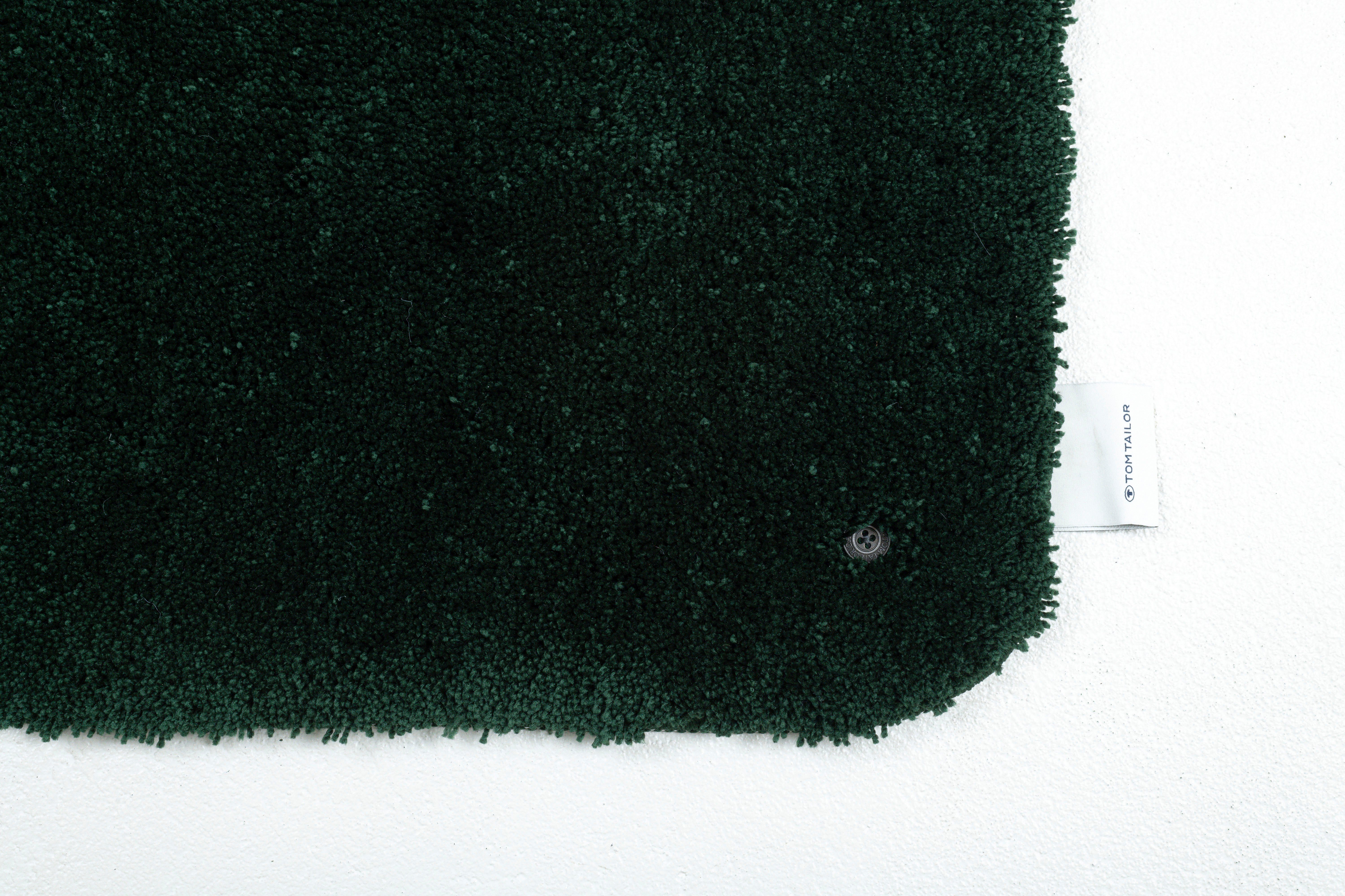 Badematte Cozy Bath UNI TOM TAILOR HOME, Höhe 27 mm, rutschhemmend beschichtet, fußbodenheizungsgeeignet, Polyester, rechteckig, Badteppich, Uni Farben, rechteckig, rund und oval erhältlich