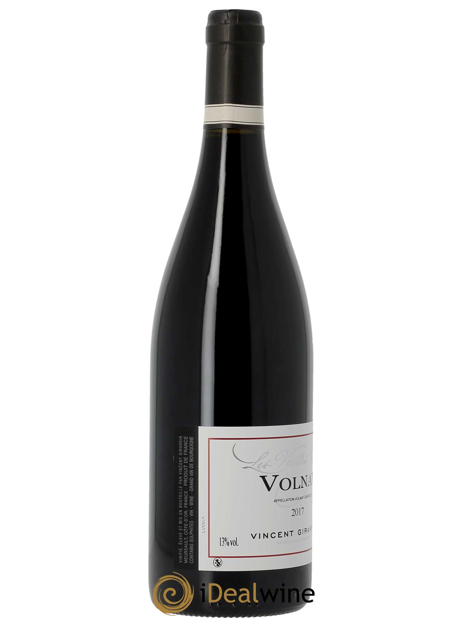 Volnay Vieilles Vignes Vincent Girardin (Domaine)  2017 - Lot de 1 Bouteille