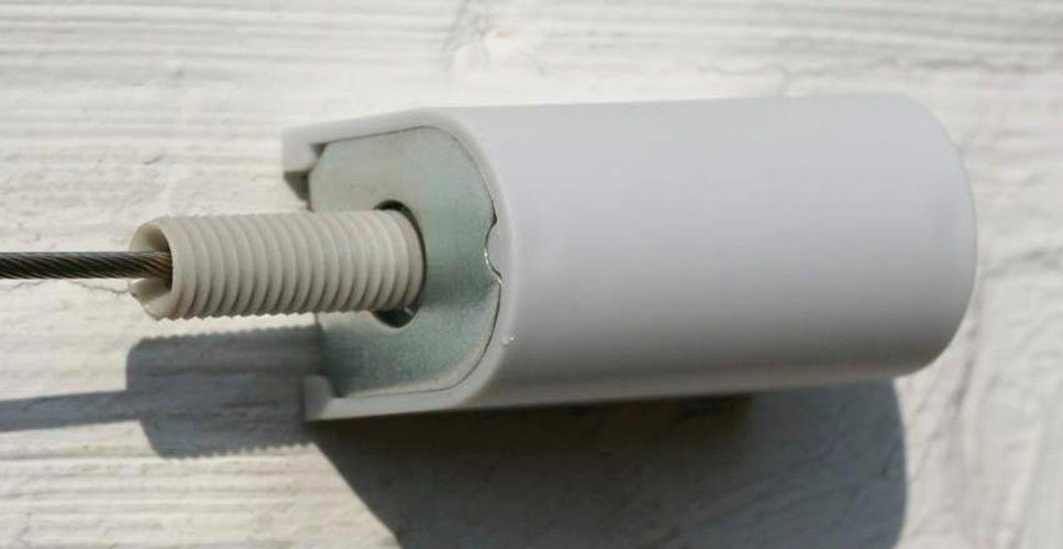 Floracord Sonnensegel Bausatz Universal, BxT: 330x140 cm, weiß