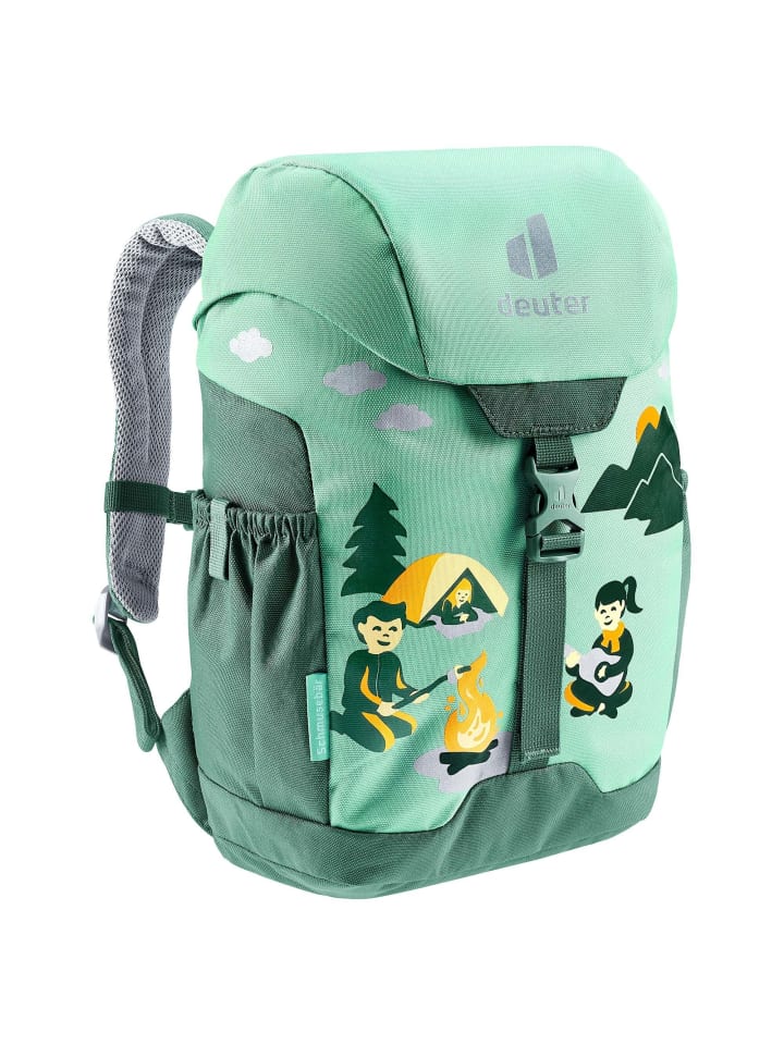 Deuter Family Schmusebär 8 - Kinderrucksack 33 cm (wave-nightblue) in spaermint-seagreen günstig kaufen onesize