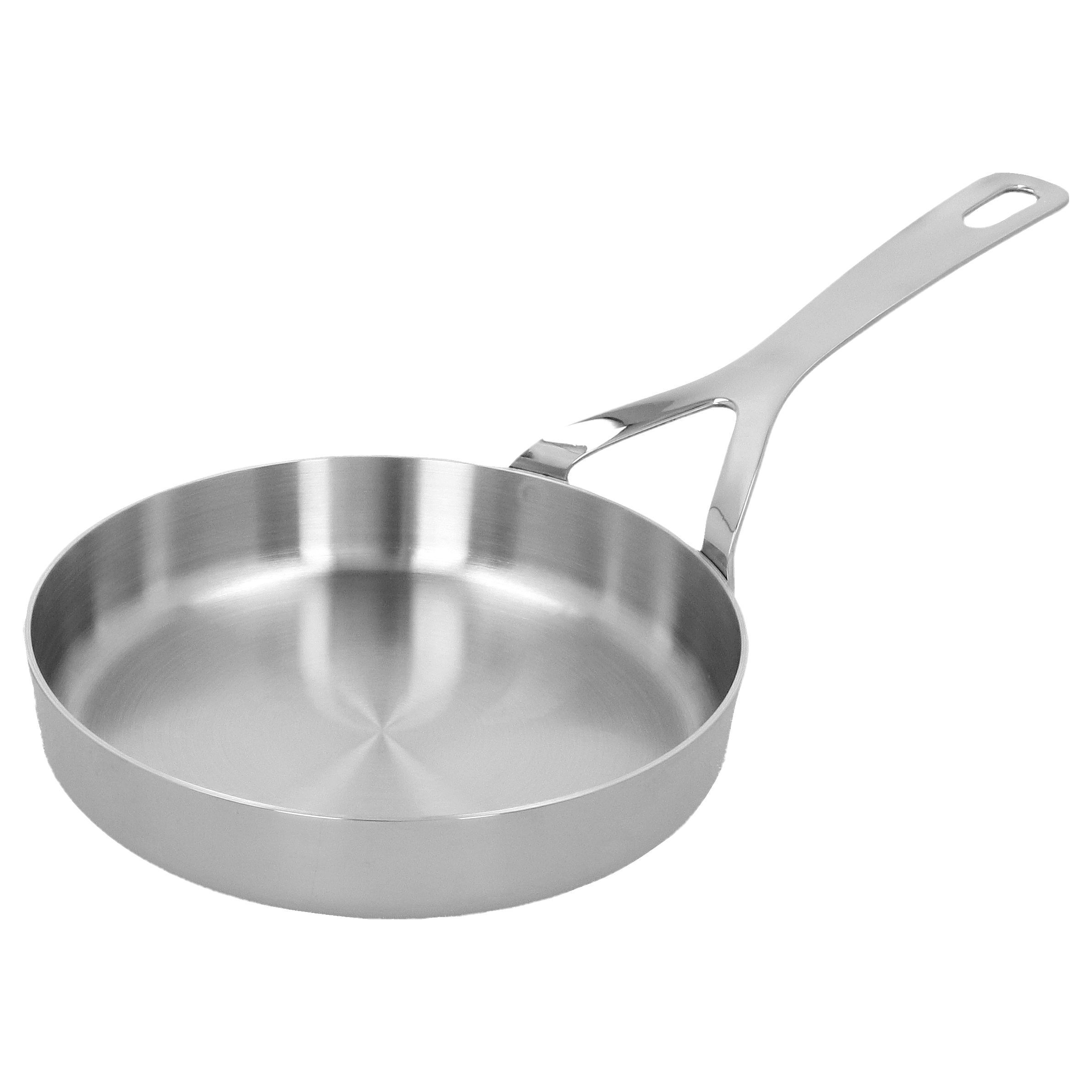 Bratpfanne 16 cm, 18/10 Edelstahl, Silber