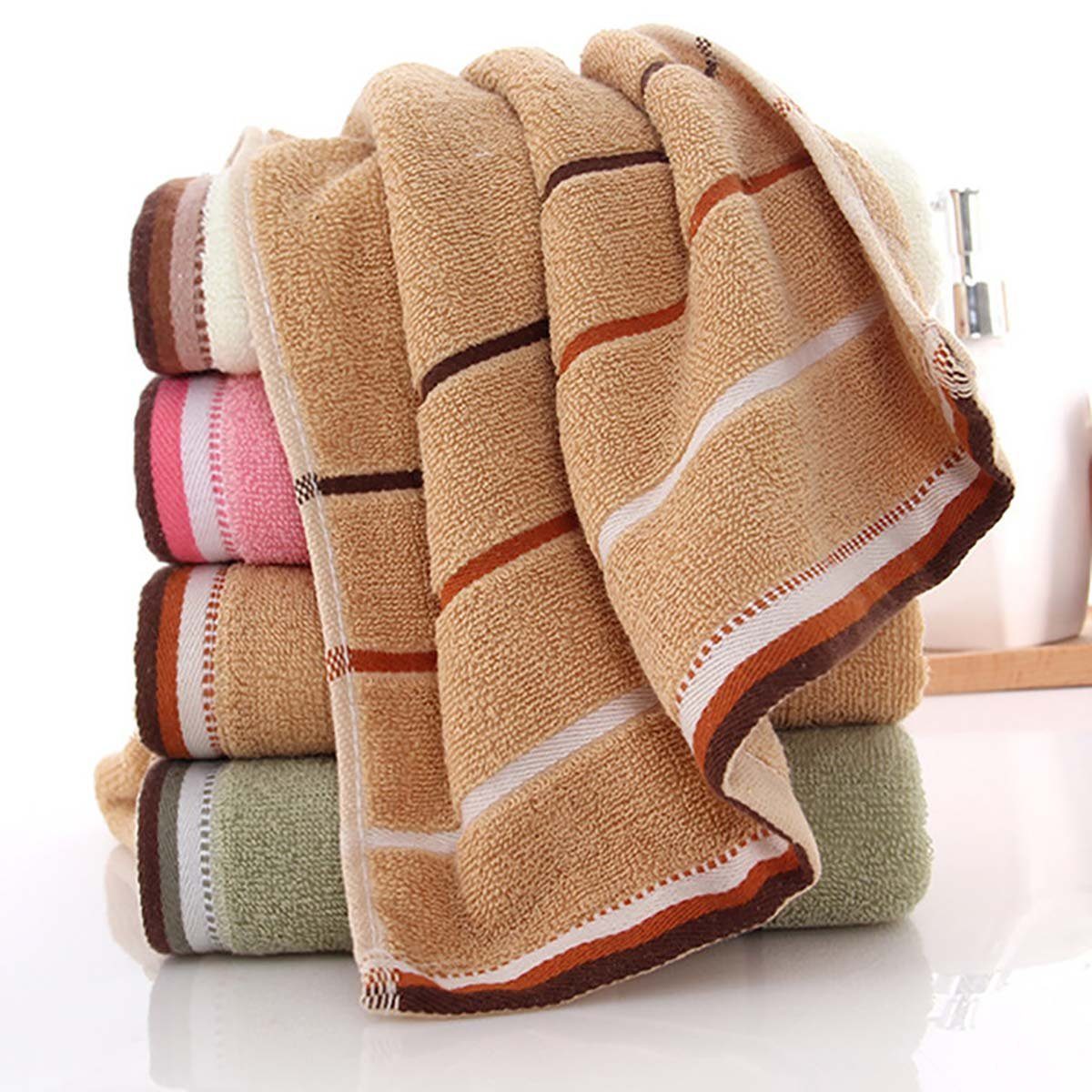 DRSEON Handtuch Set Küchenhandtuch-Set 4er Pack 100% Baumwolle Handtuch, (4-tlg)