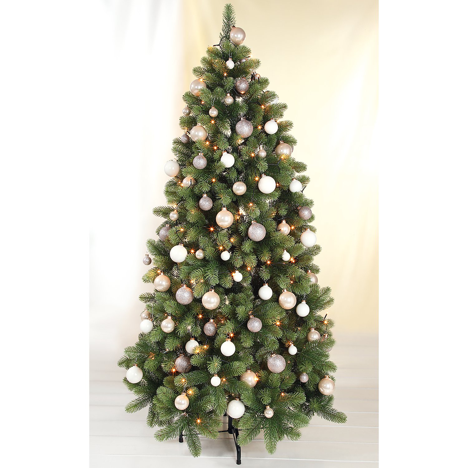 LED-Weihnachtsbaum-Lichterkette, 700 Birnchen, mit Dimmer und Timer, für Bäume bis 2,10 m