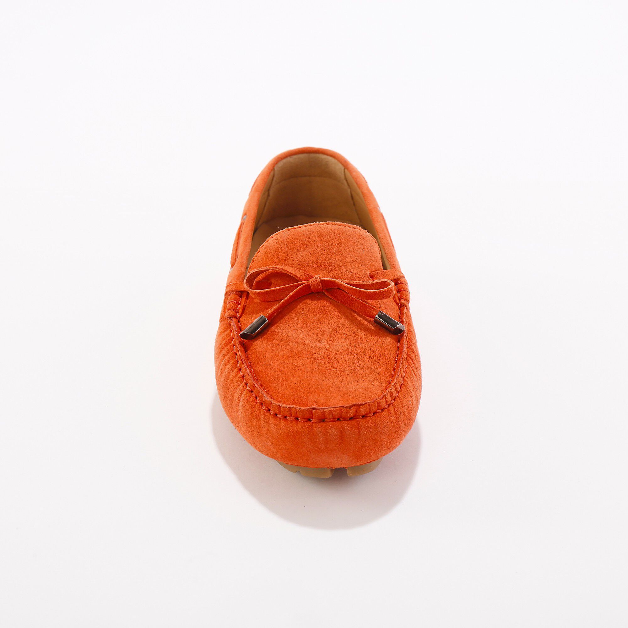 Mocassins en cuir ultra-souple à liens
