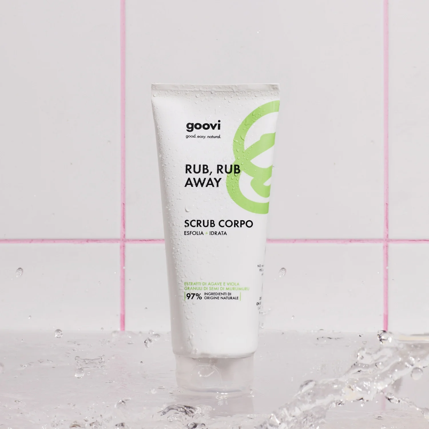 Kūno šveitiklis „Body RUB, RUB AWAY“ – šveičiamasis
