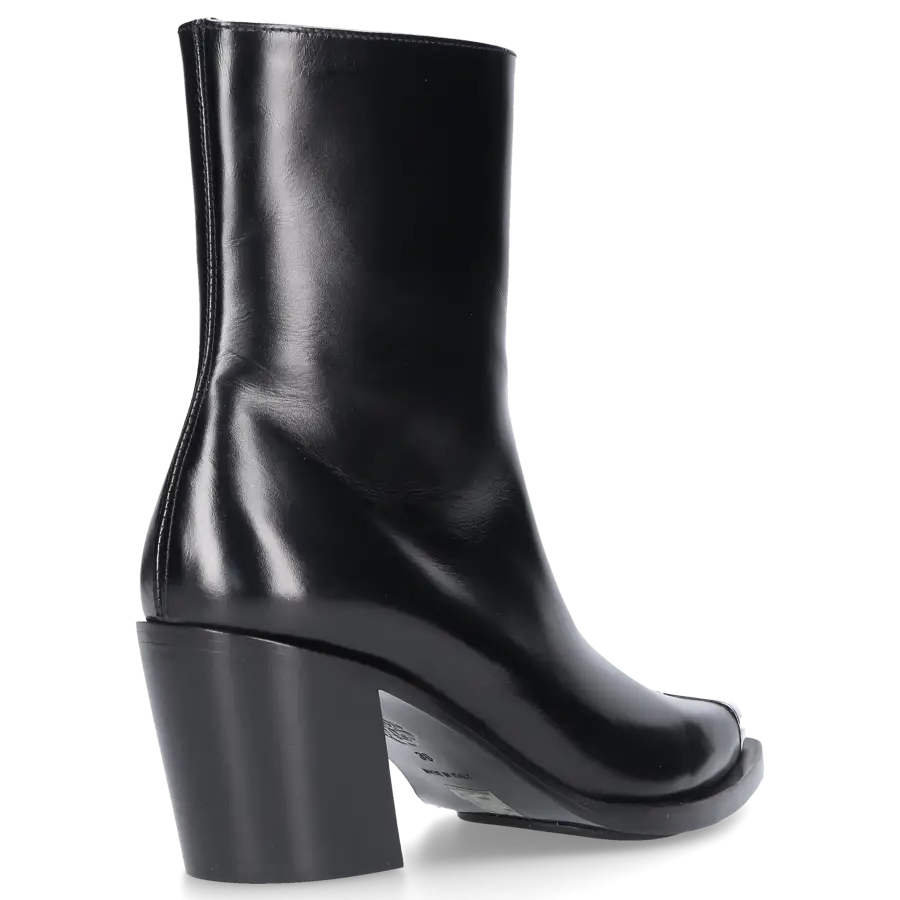 Alexander McQueen - Stiefeletten PUNK Kalbsleder - schwarz