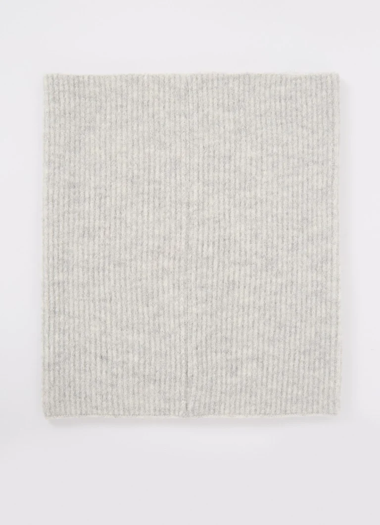 Session Miwa coarse knit scarf in alpaca wool blend