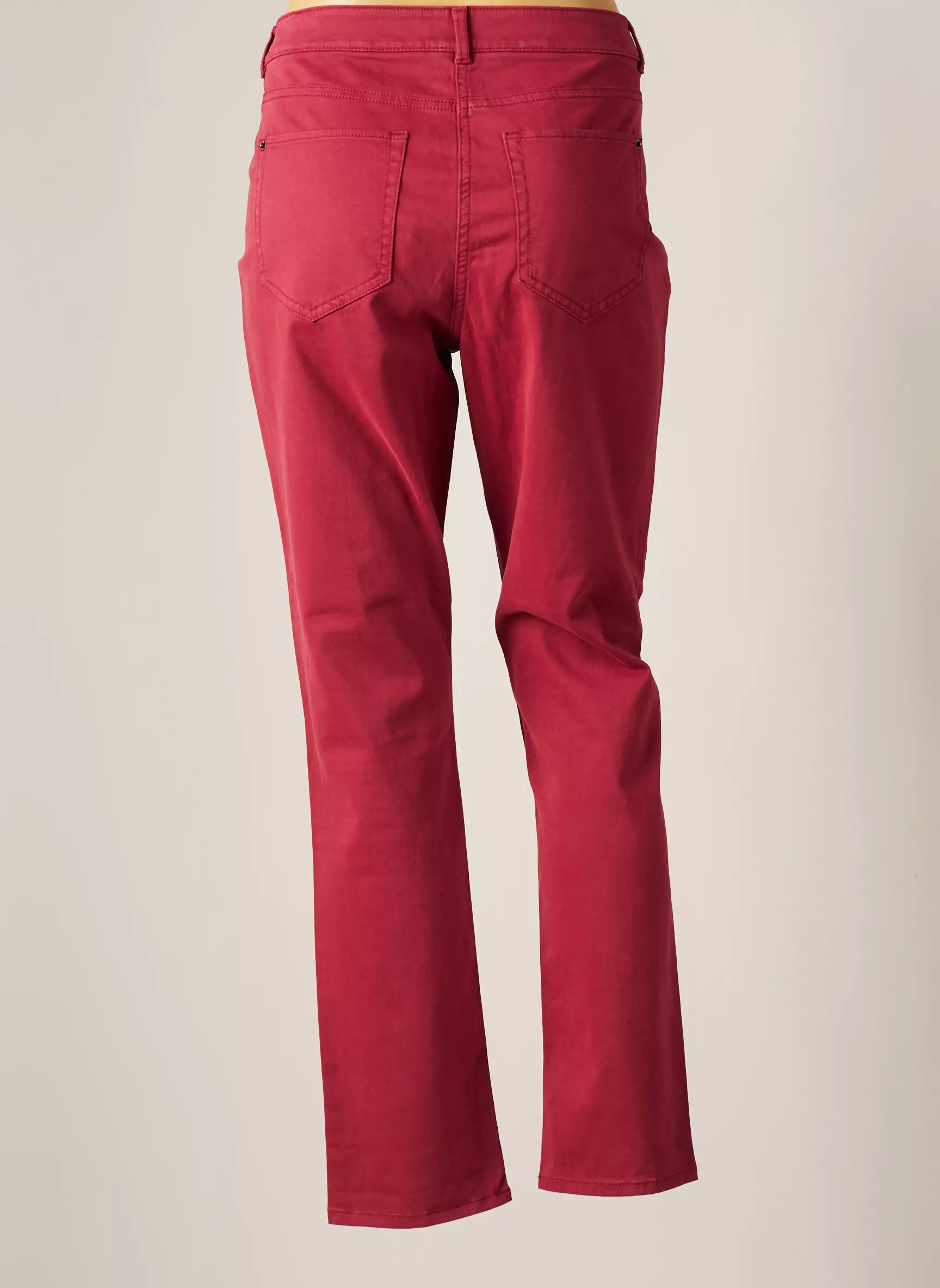 White Stuff Pantalons Slim Femme couleur rose