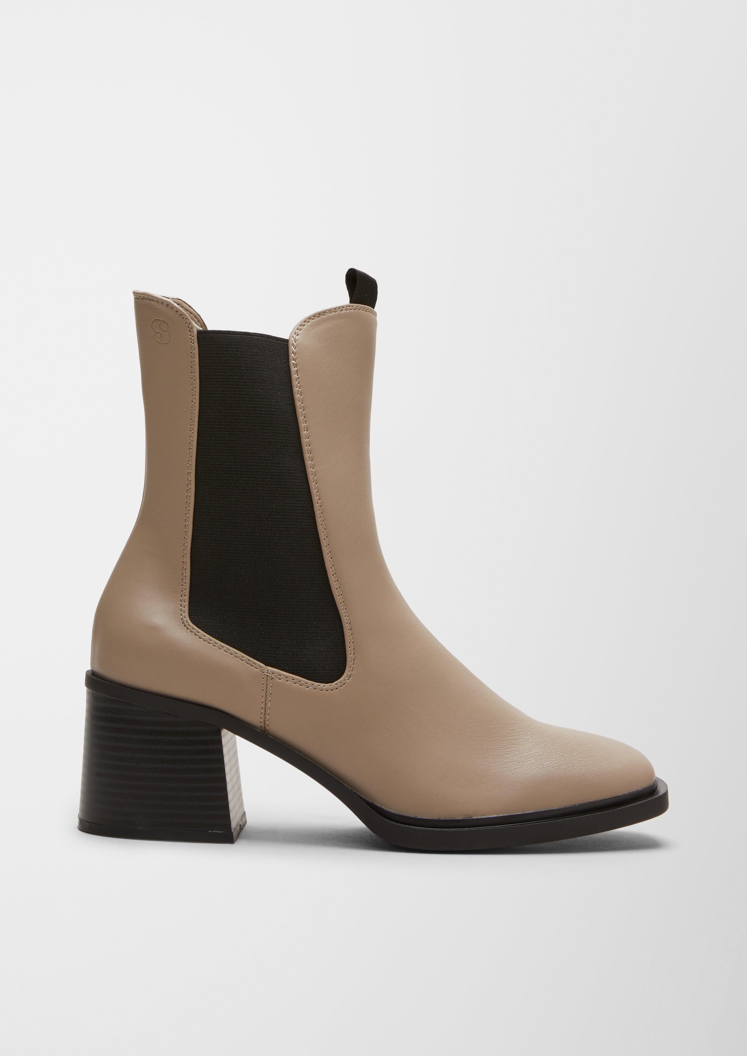 Stiefeletten mit Blockabsatz  6006655-341