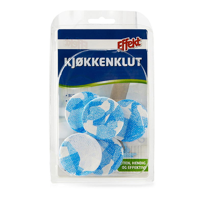 Effekt Kjøkkenklut Effekt 5-pk komprimert