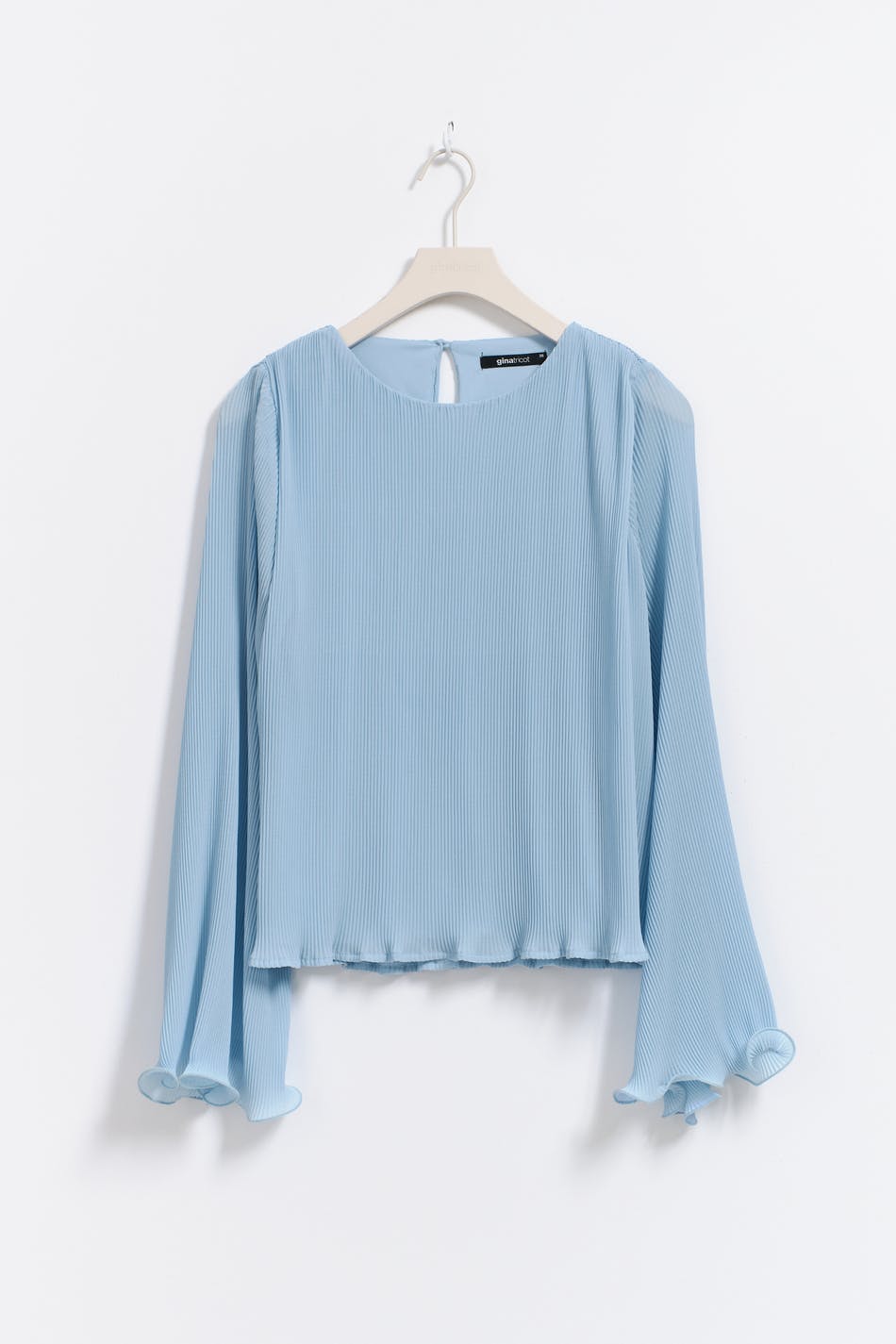 Pleated blouse