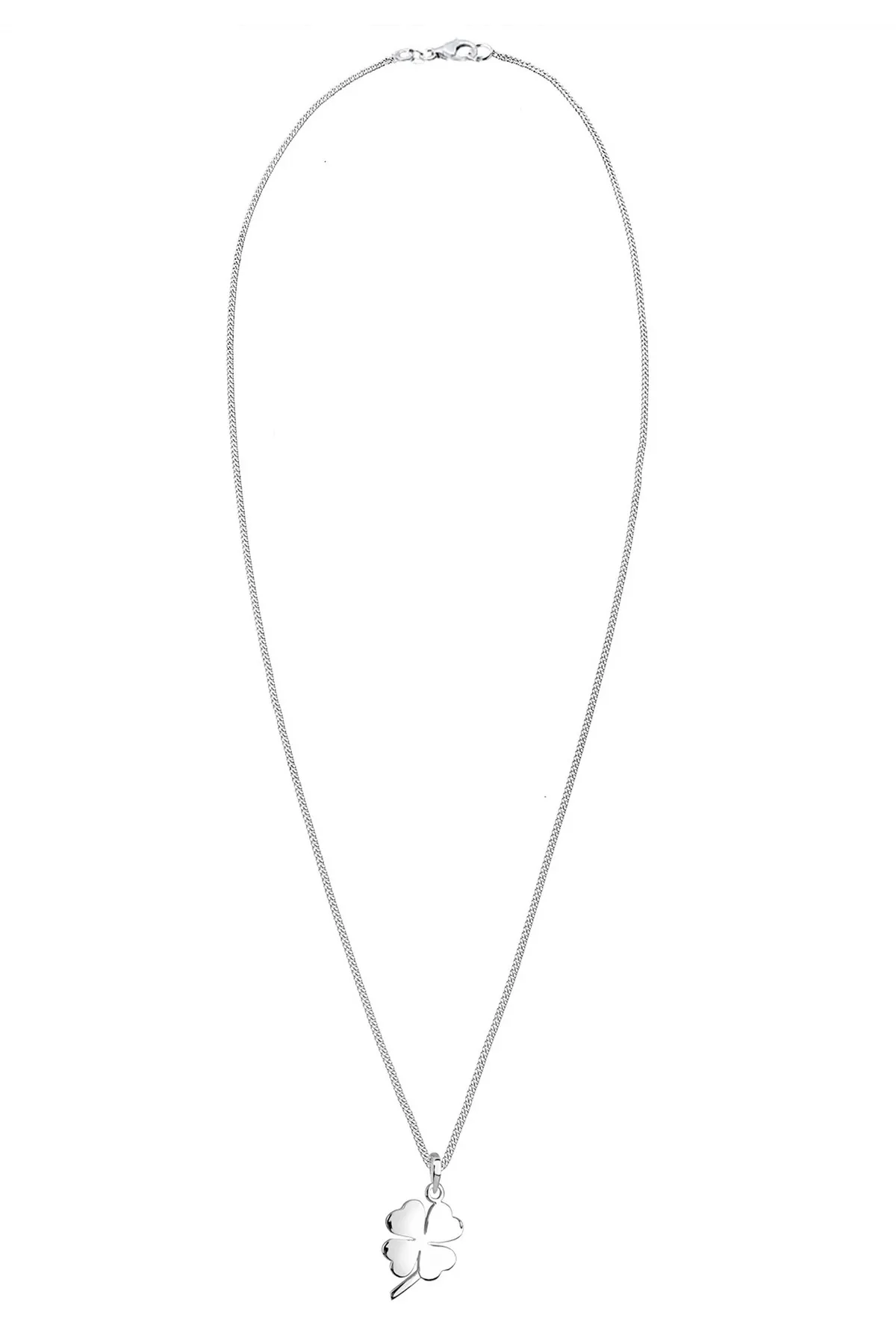 ELLI  Halskette Glücksbringer Kleeblatt 925 Sterling Silber