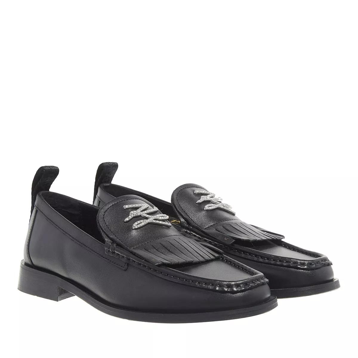 LAGERFELD Ballerinas schwarz Loafer