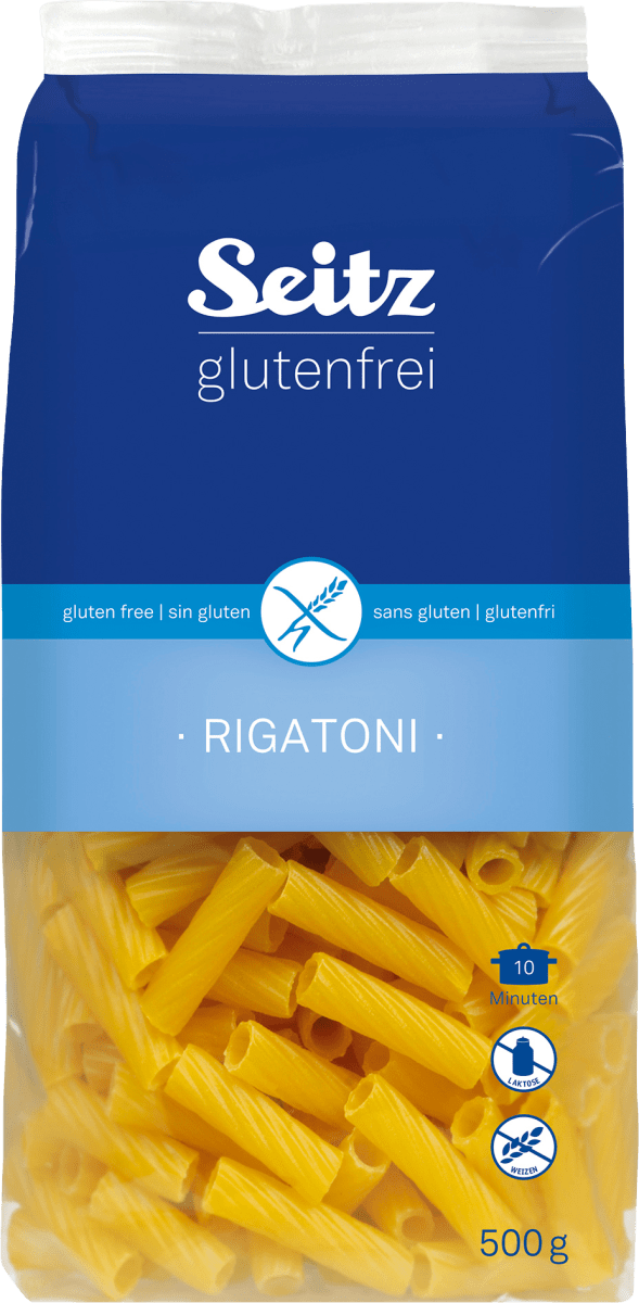 Nudeln, Rigatoni, glutenfrei, 500 g
