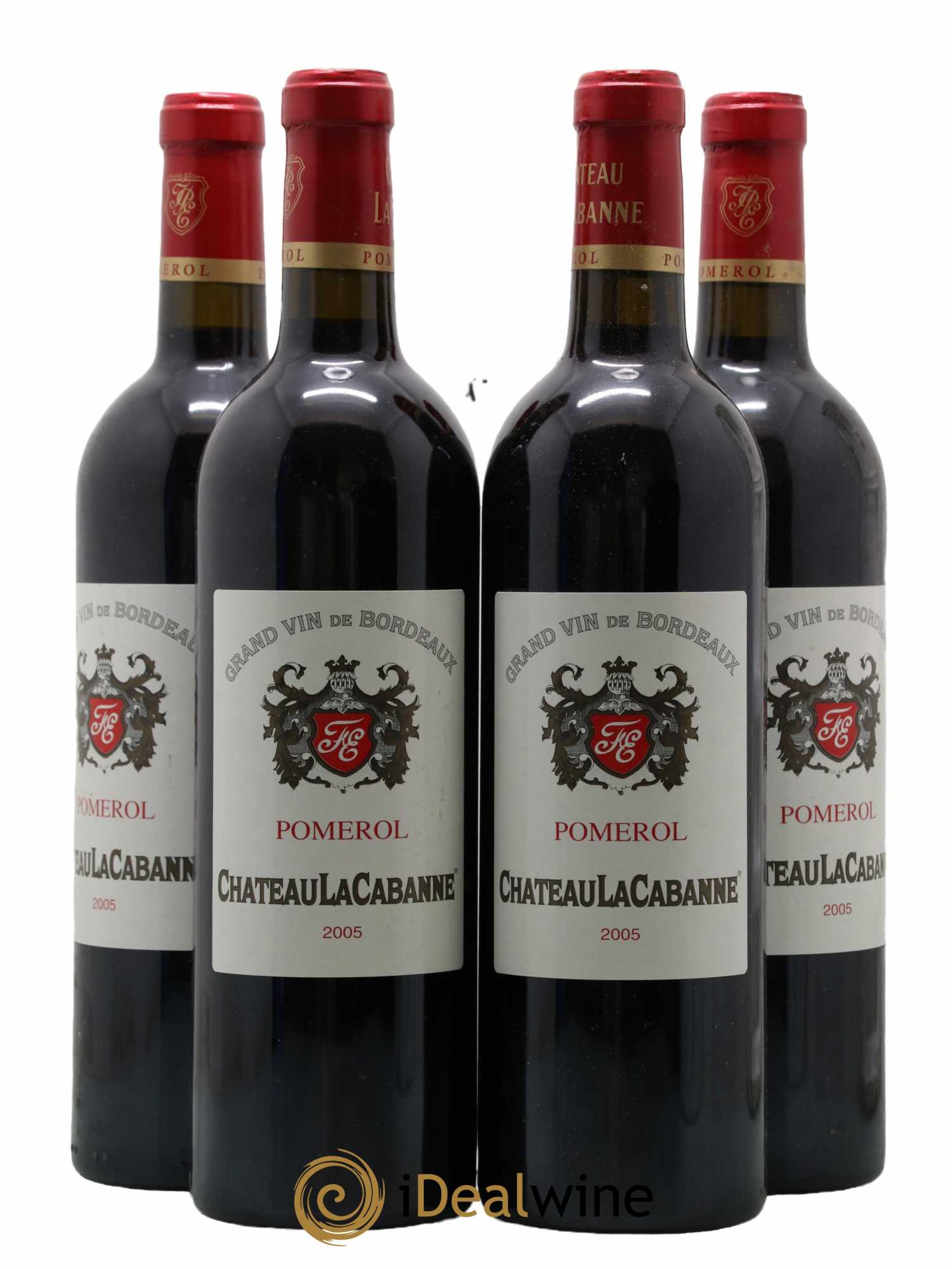 Château la Cabanne  2005 - Lot de 4 Bouteilles