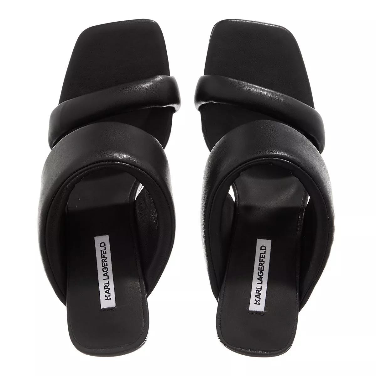 LAGERFELD Pantoletten schwarz Mule