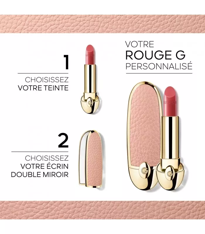 ROUGE G La recharge - le rouge à lèvres soin personnalisable - Satin