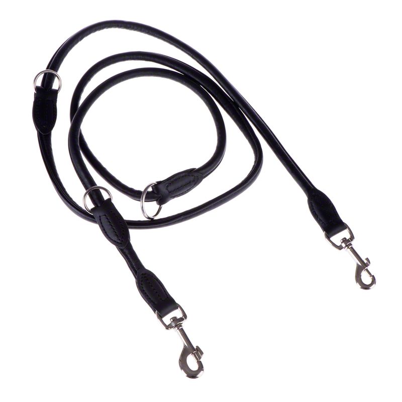 HUNTER Hundeleine Round & Soft Elk - schwarz zu TOP-Preisen