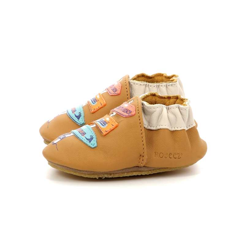 Chaussons cuir tannage vegetal Seek Advent Crp