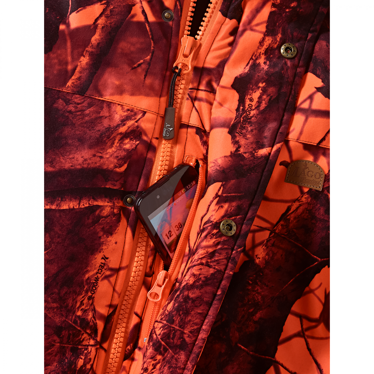 il Lago Prestige Herren Thermoanzug Tecl-Wood