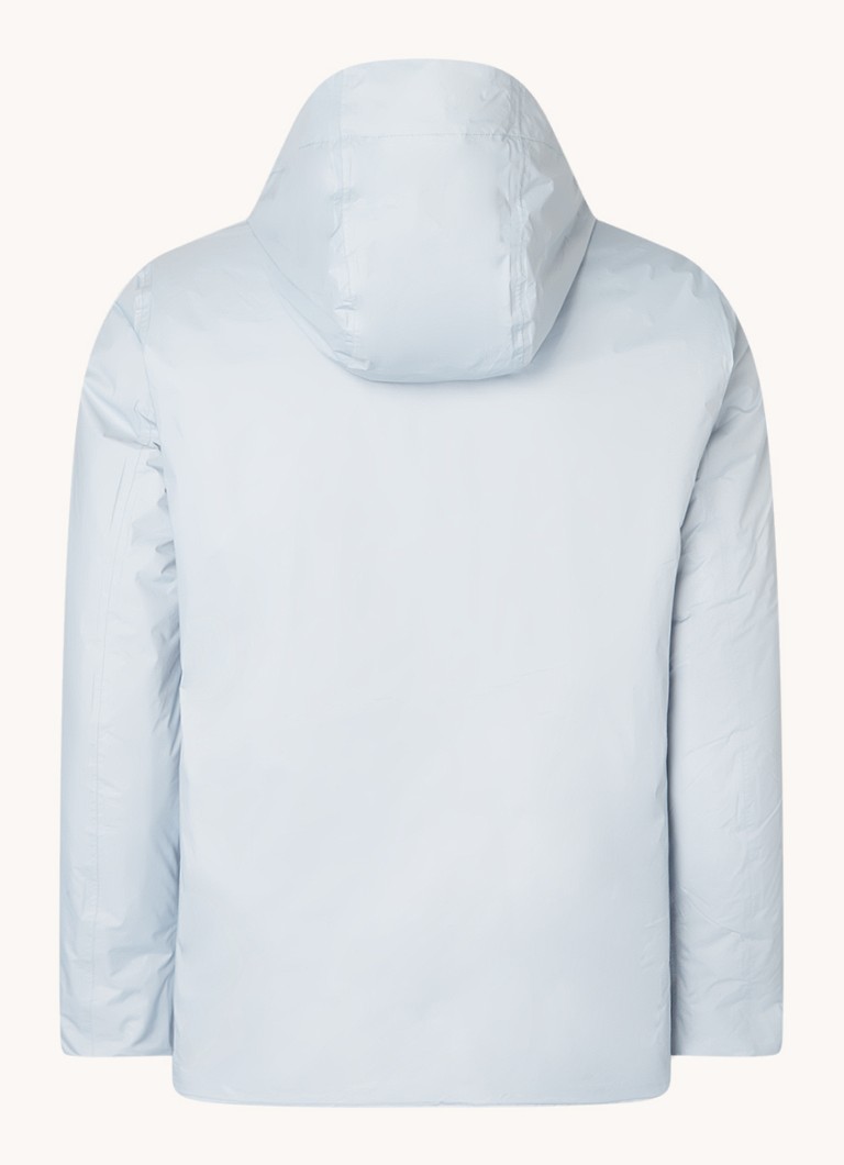 Rains Fuse lietusmētelis ar rāvējslēdzēja kabatām un kapuci - unisex