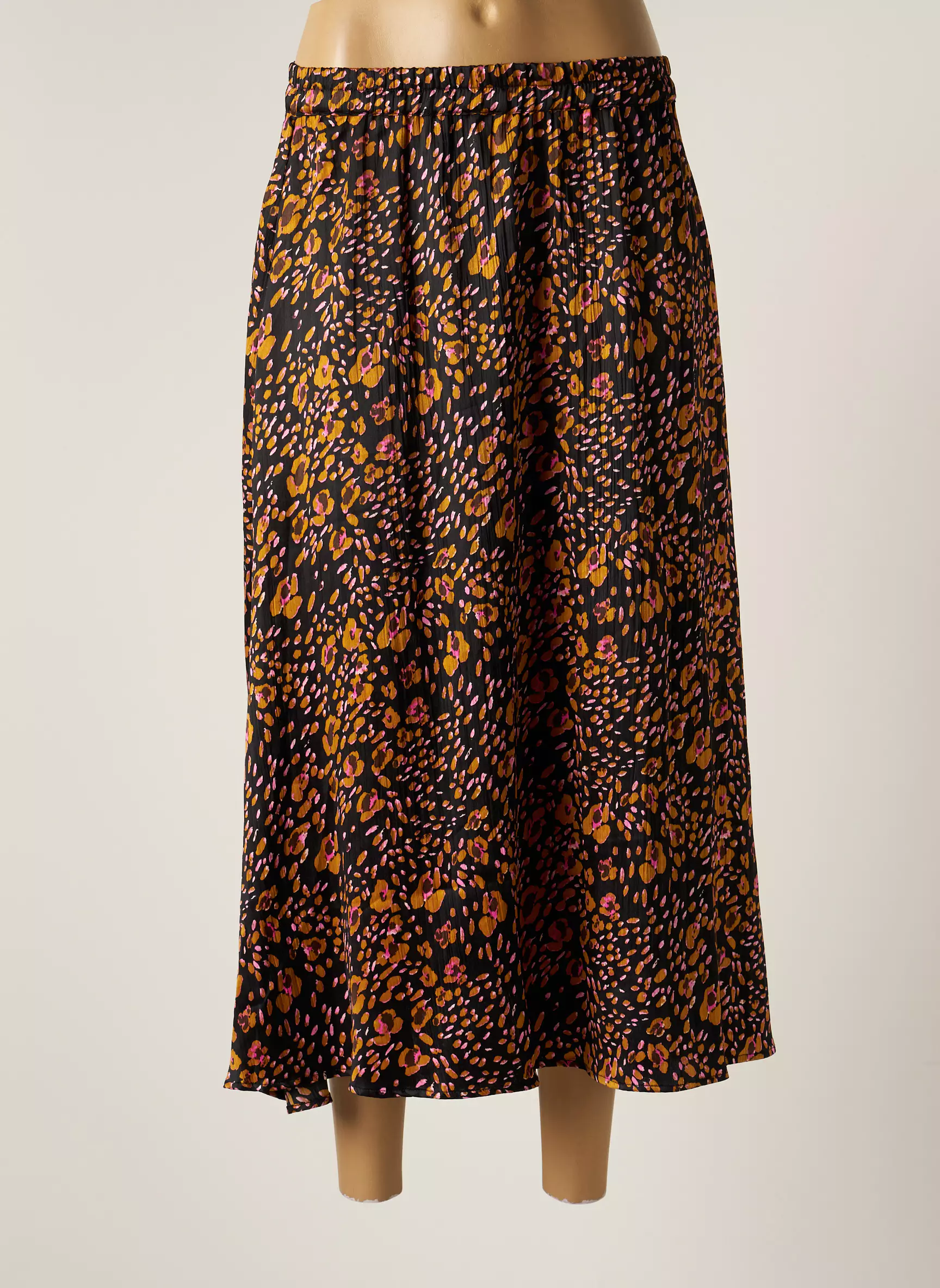 La Petite Etoile Jupes Mi Longues Femme couleur noir