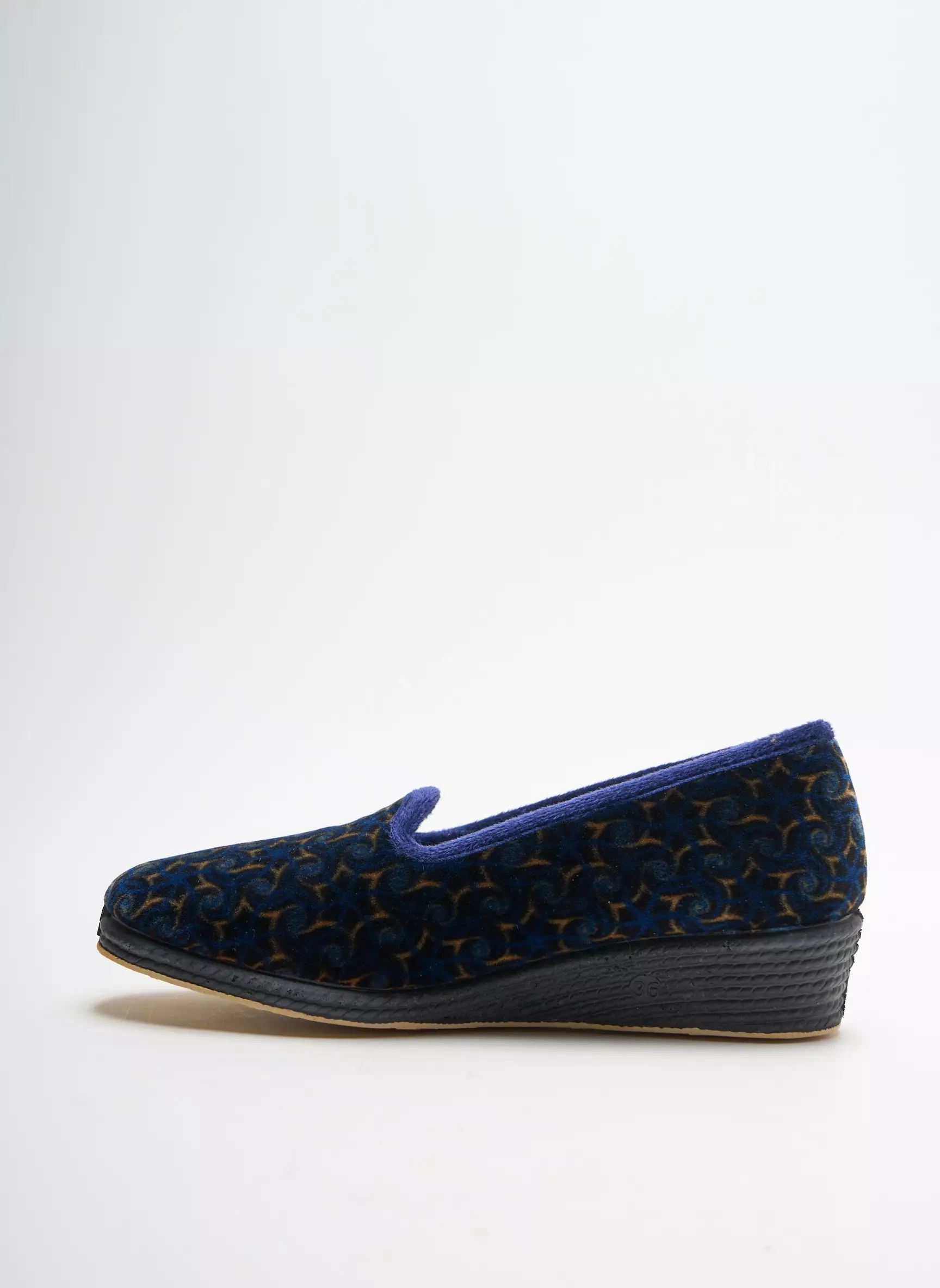 Semelflex Chaussons Femme couleur bleu